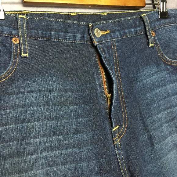 VTG Lucky Brand Mens Rivington Straight Blue Jeans size‎ 40x30 Stretch Denim - Picture 8 of 16